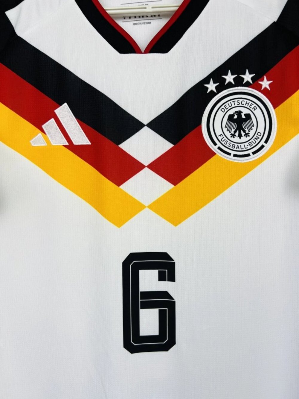 Adult Mens Joshua Kimmich White 2026 World Cup Soccer Jersey - Picture 3 of 6